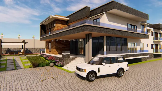 conception de maison Maison en 3D