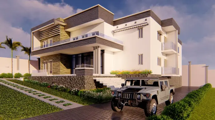 conception de maison Maison en 3D